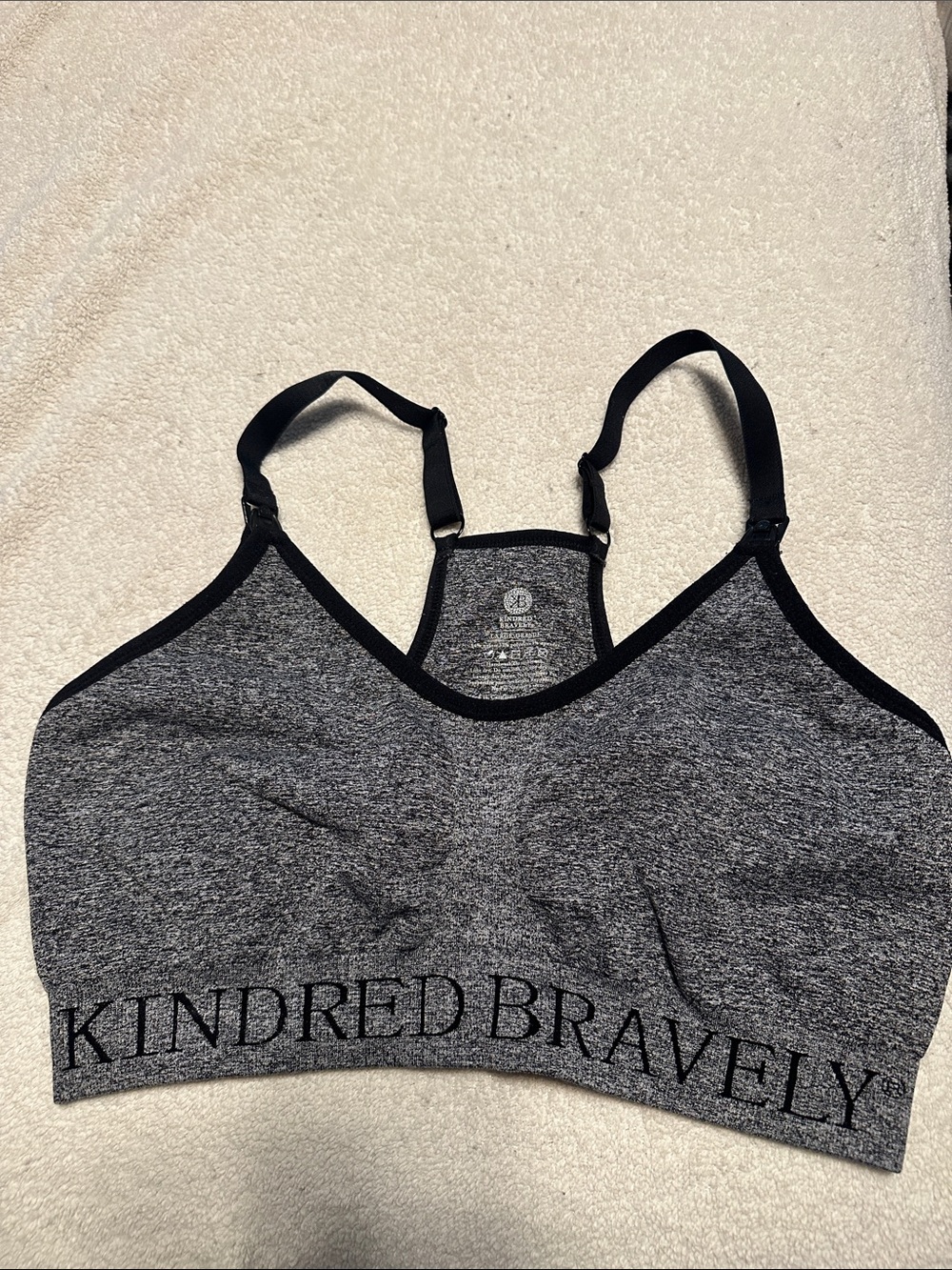 Kindred Bravely Sublime Low Impact Pumping Nursing Maternity Sports Bra Large